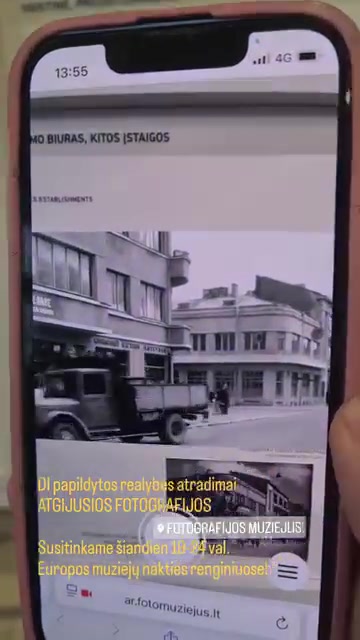 AR stendas „Atgijusios fotografijos“ — vaizdas 2