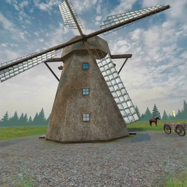 VR malūnas — projektavimas, koordinavimas