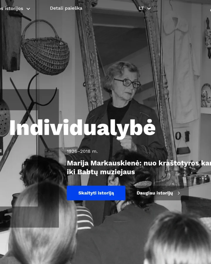 Mano ir mūsų istorija — Portalas - projektavimas