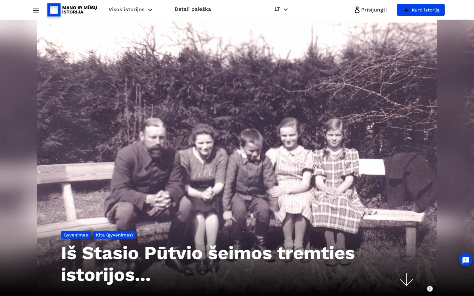 Mano ir mūsų istorija — vaizdas 2